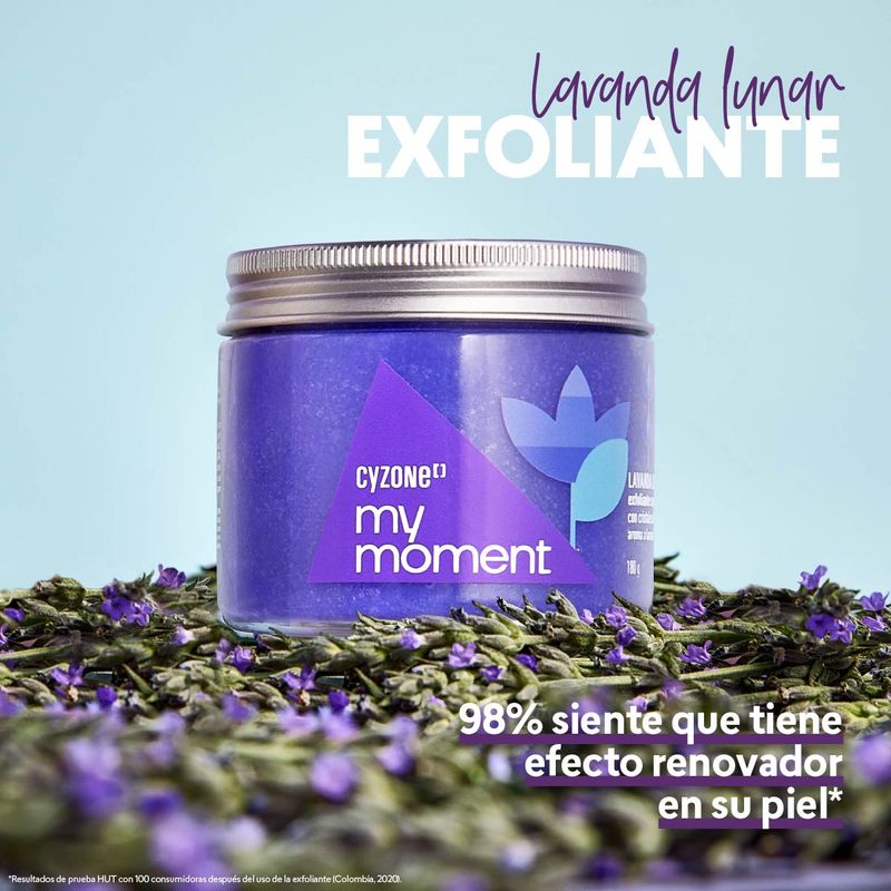 Exfoliante-corporal-Lavanda-Lunar-My-Moment-en-esferas-con-azucar-